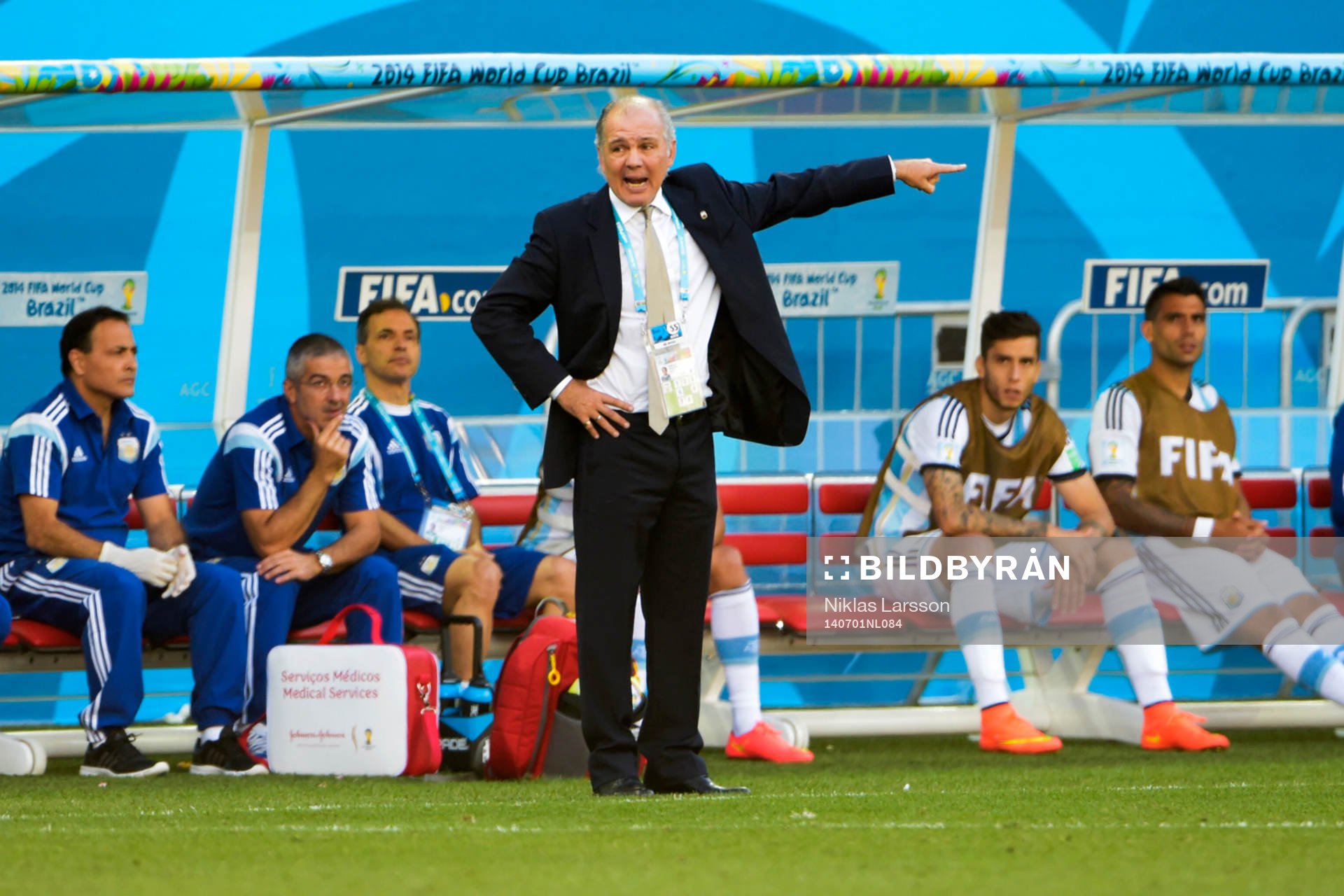 Argentinas förbundskapten Alejandro Sabella