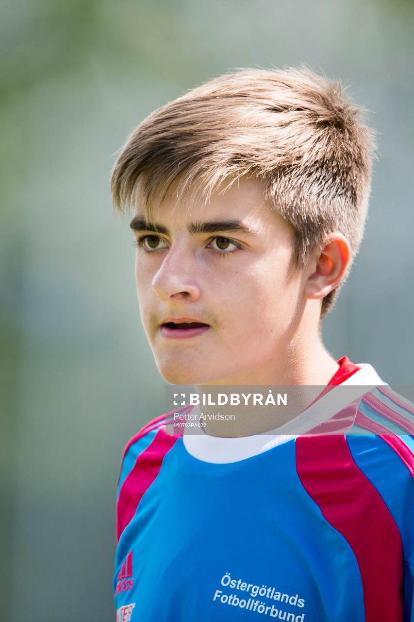 Östergötlands målvakt Jakob Wickström