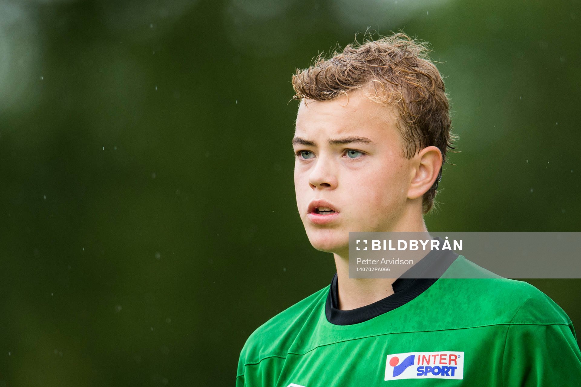 Västergötlands målvakt Isac Hjertén