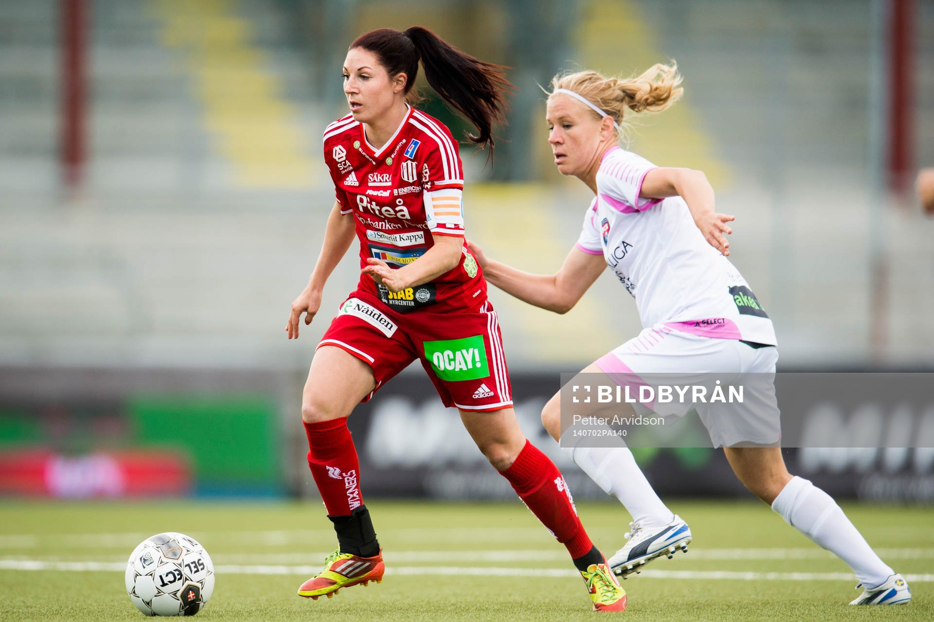 Piteås Josefin Johansson och Rosengårds Katrin Schmidt