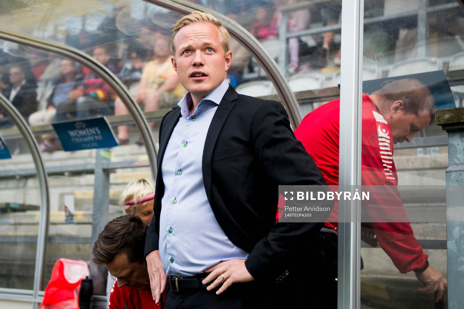 Rosengårds tränare Jonas Eidevall