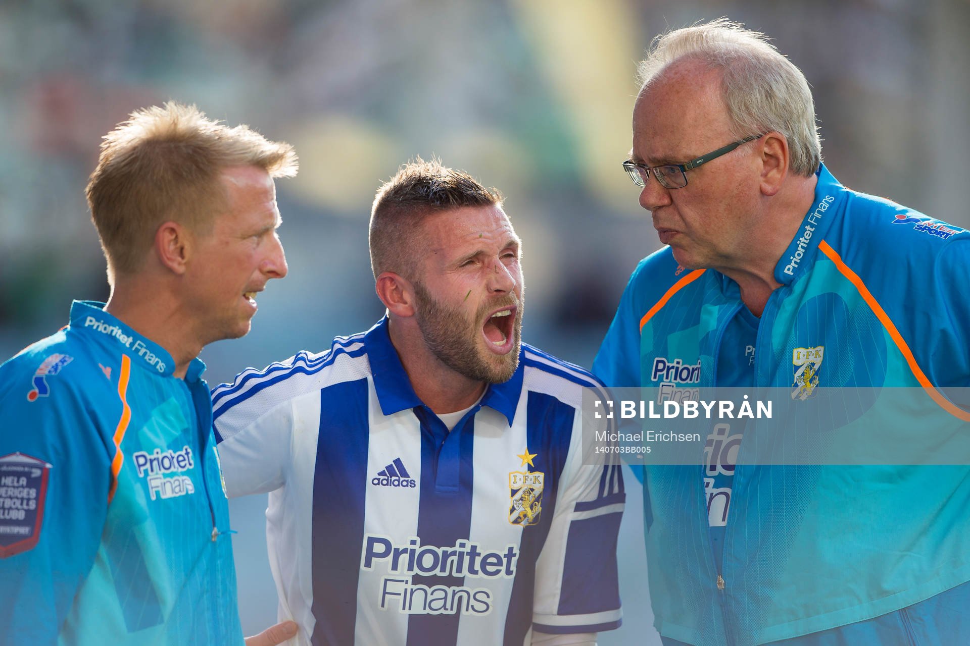 IFK Göteborgs Kjetil Waehler tvingas utgå pga av skada