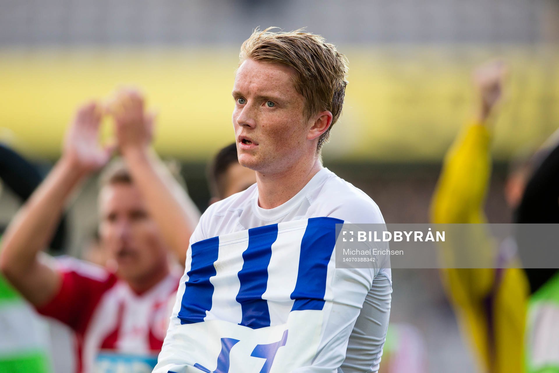 IFK Göteborgs Sam Larsson deppar