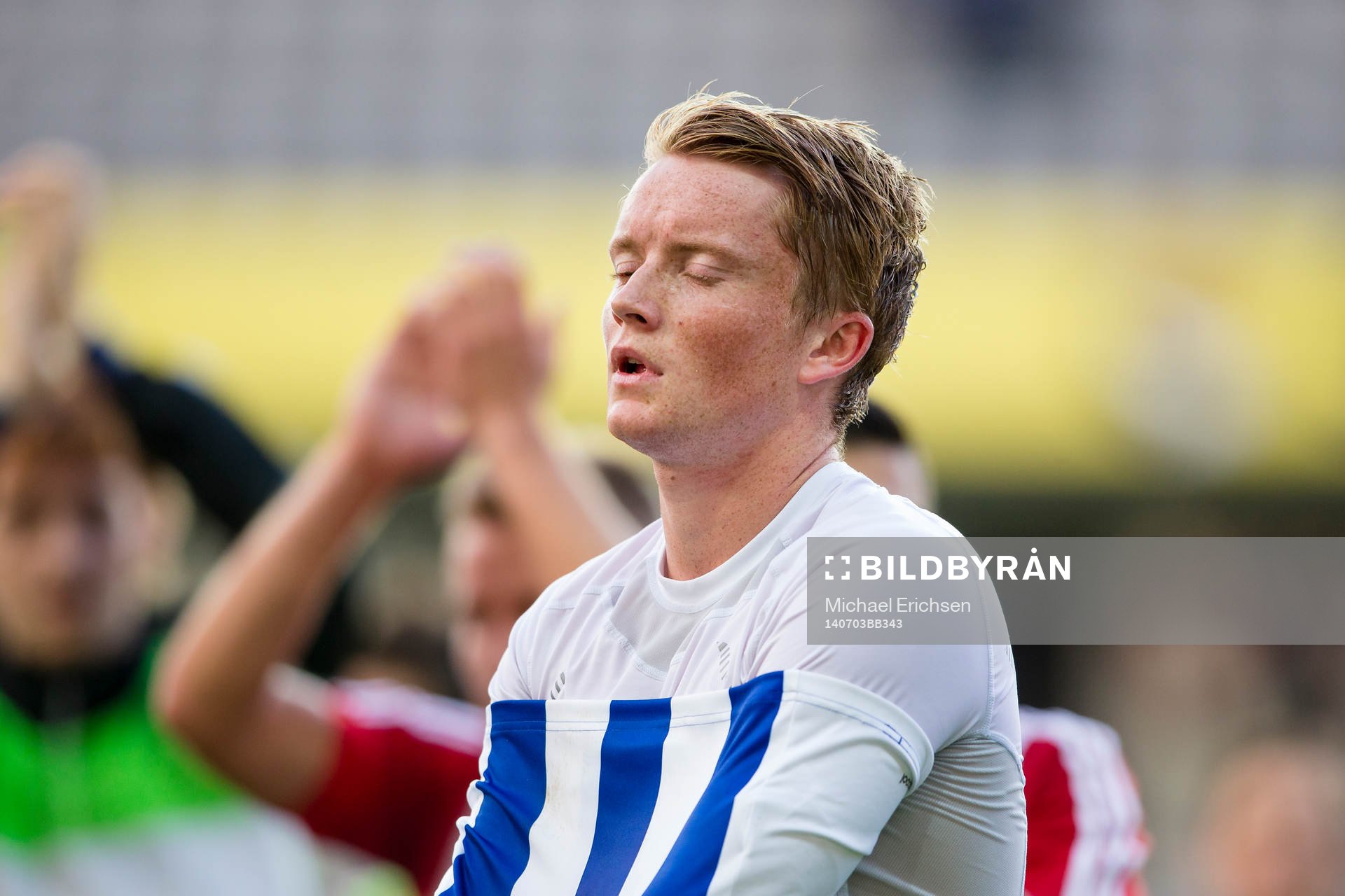IFK Göteborgs Sam Larsson deppar