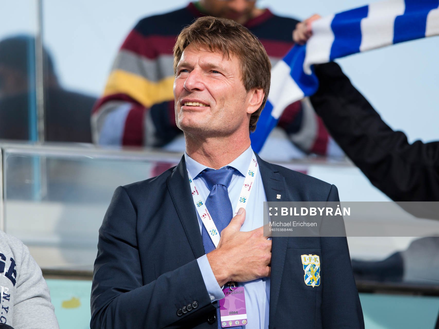 IFK Göteborgs klubbdirektör Martin Kurzwelly innan