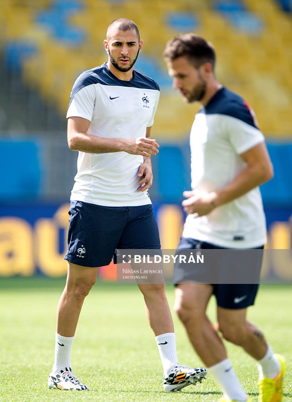 Frankrikes Karim Benzema