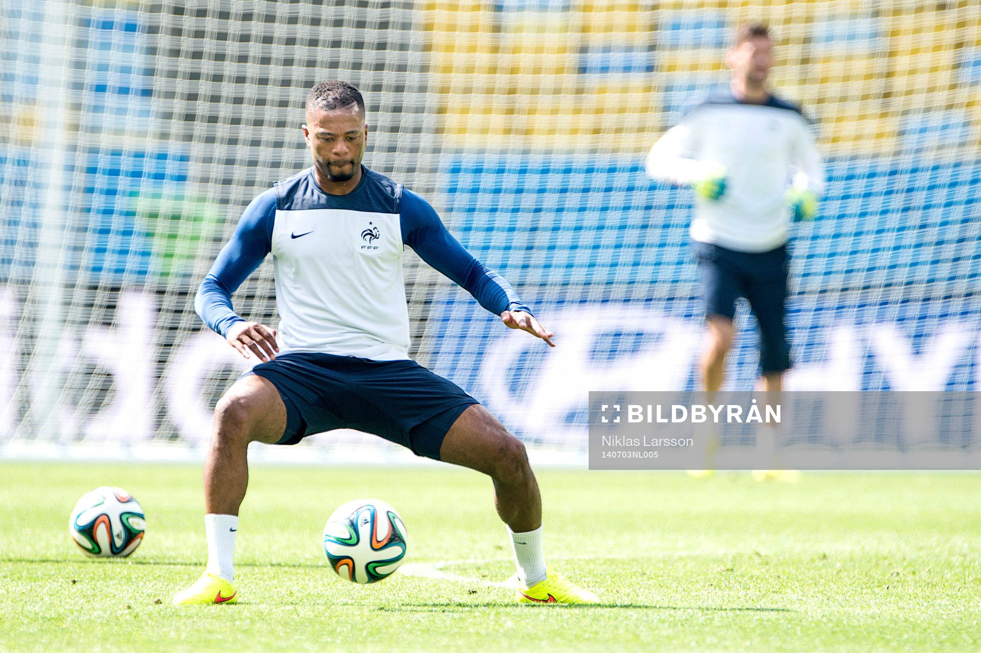 Frankrikes Patrice Evra