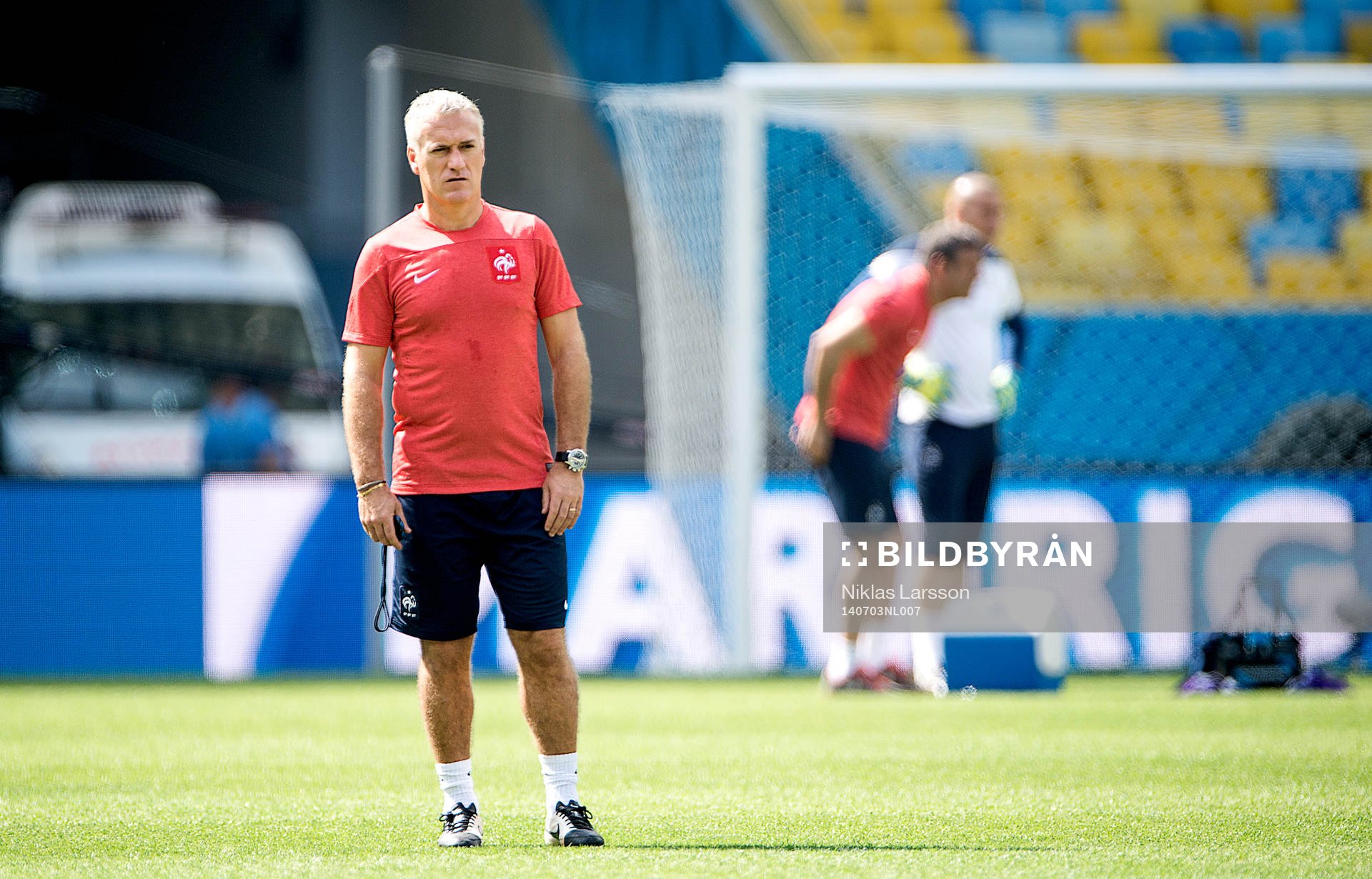 Frankrikes förbundskapten Didier Deschamps