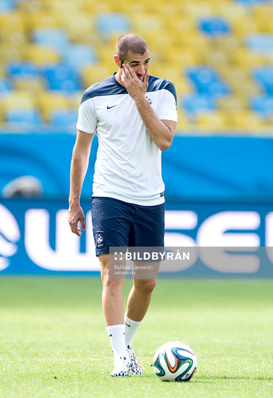 Frankrikes Karim Benzema