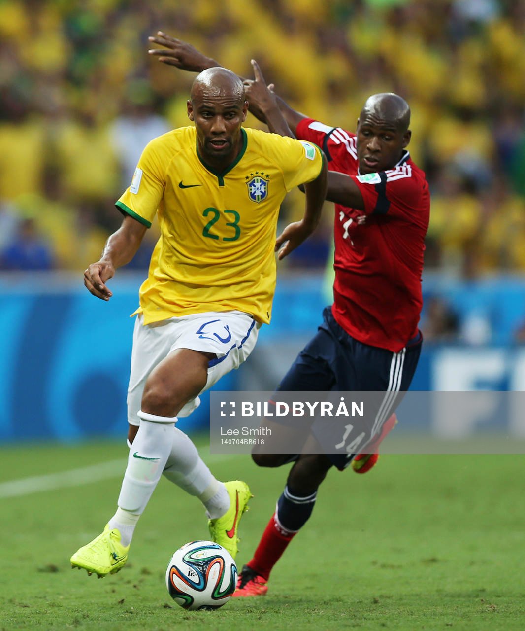  Football - Brazil v Colombia - FIFA World Cup Brazil 2014 - Quarter Final - Estadio Castelao, Fortaleza, Brazil - 4/7/14