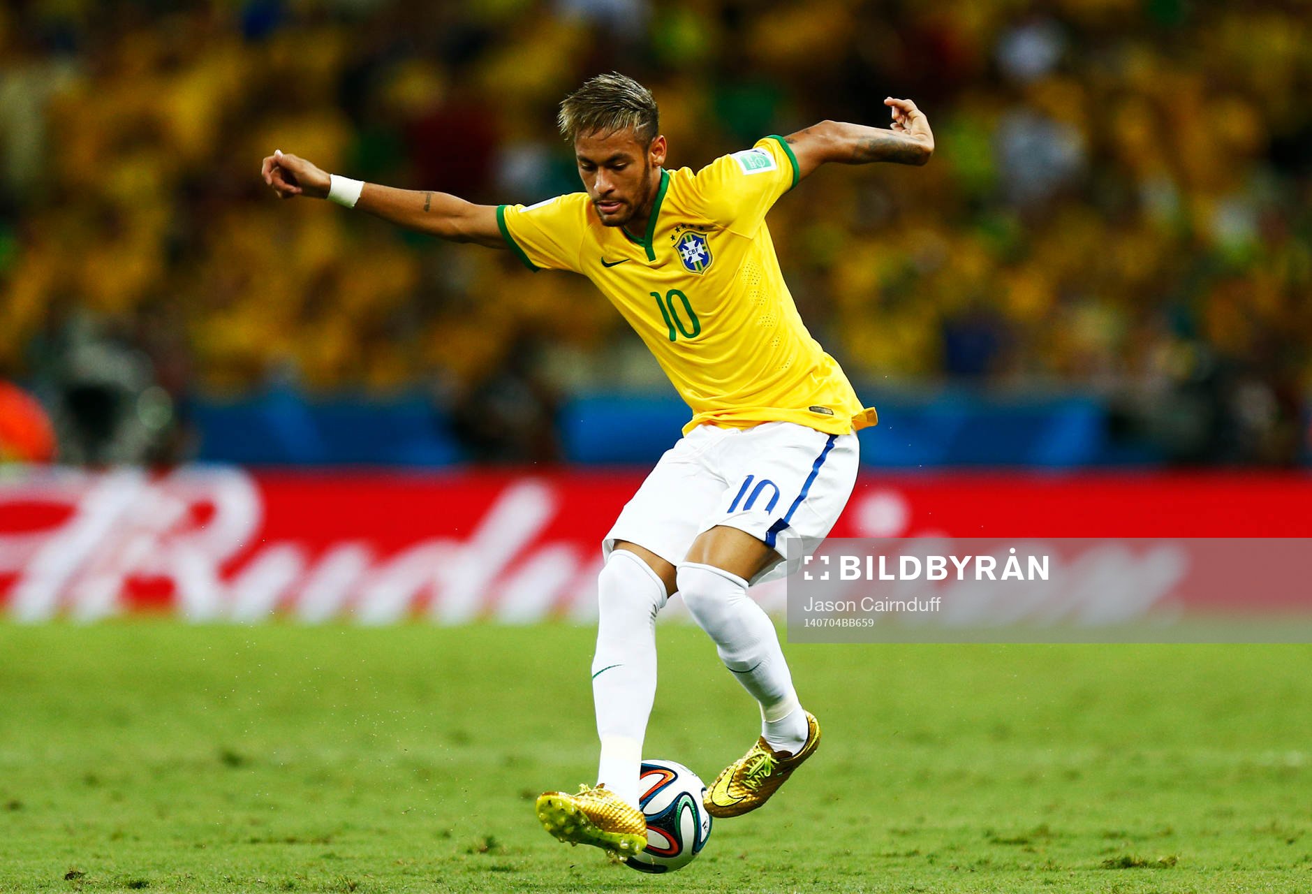  Football - Brazil v Colombia - FIFA World Cup Brazil 2014 - Quarter Final - Estadio Castelao, Fortaleza, Brazil - 4/7/14