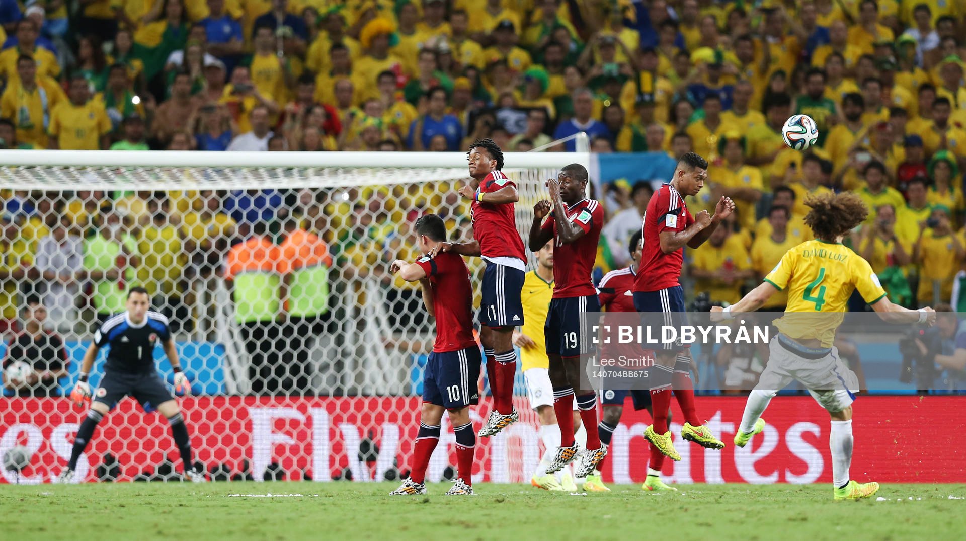  Football - Brazil v Colombia - FIFA World Cup Brazil 2014 - Quarter Final - Estadio Castelao, Fortaleza, Brazil - 4/7/14
