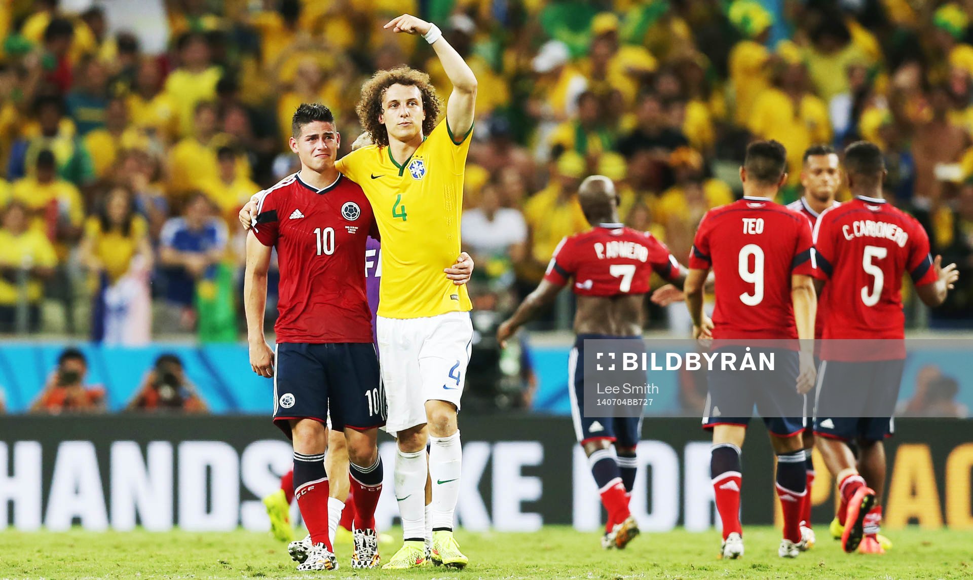  Football - Brazil v Colombia - FIFA World Cup Brazil 2014 - Quarter Final - Estadio Castelao, Fortaleza, Brazil - 4/7/14