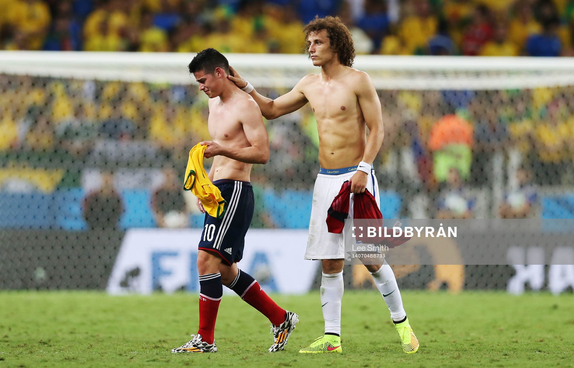  Football - Brazil v Colombia - FIFA World Cup Brazil 2014 - Quarter Final - Estadio Castelao, Fortaleza, Brazil - 4/7/14