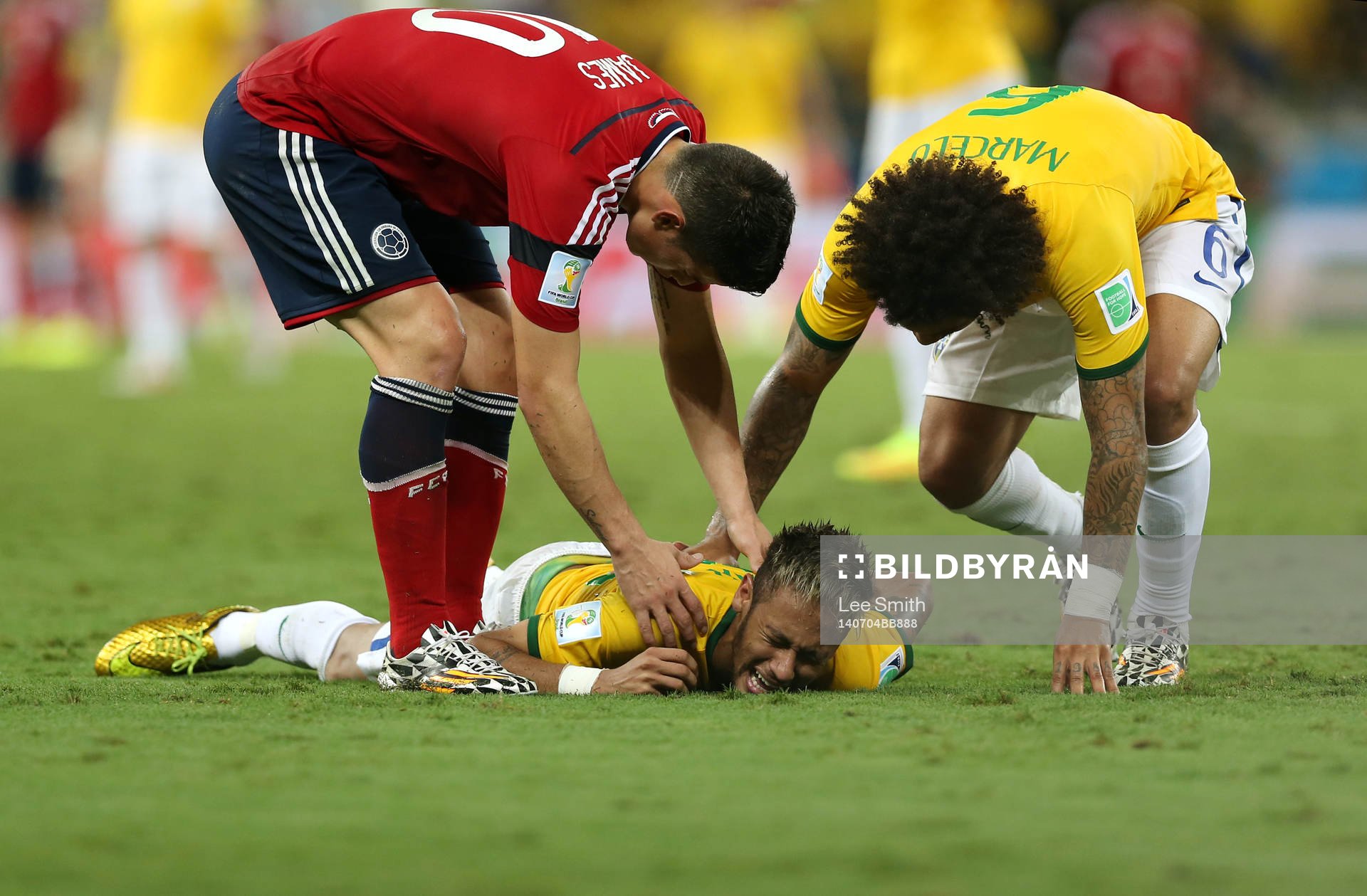  Football - Brazil v Colombia - FIFA World Cup Brazil 2014 - Quarter Final - Estadio Castelao, Fortaleza, Brazil - 4/7/14