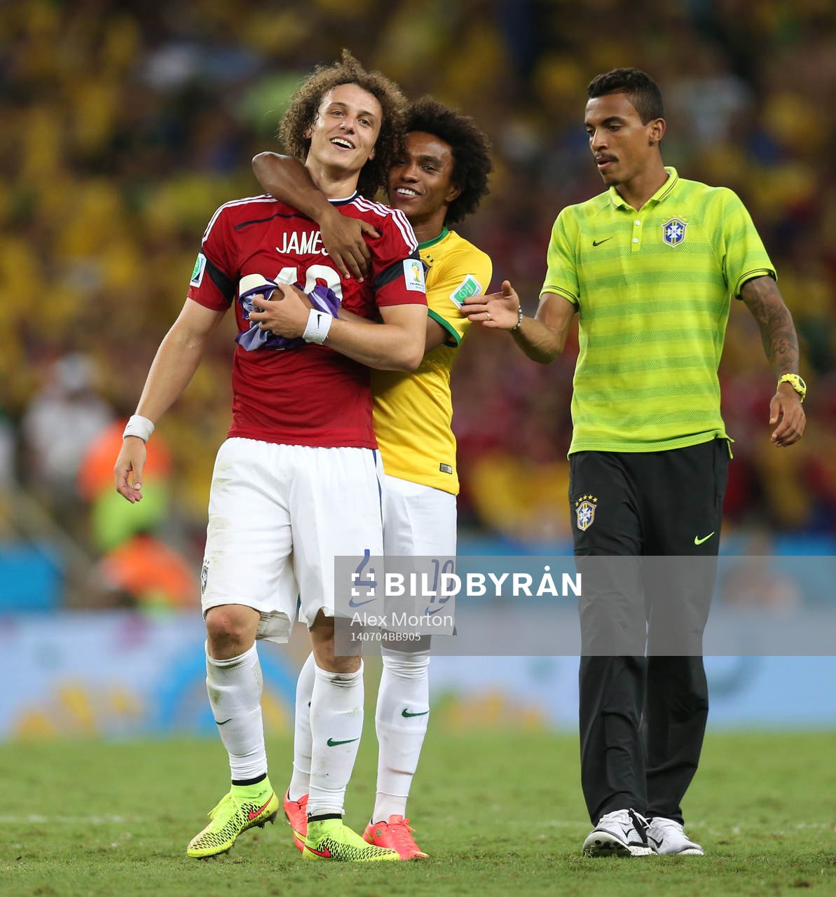  Football - Brazil v Colombia - FIFA World Cup Brazil 2014 - Quarter Final - Estadio Castelao, Fortaleza, Brazil - 4/7/14