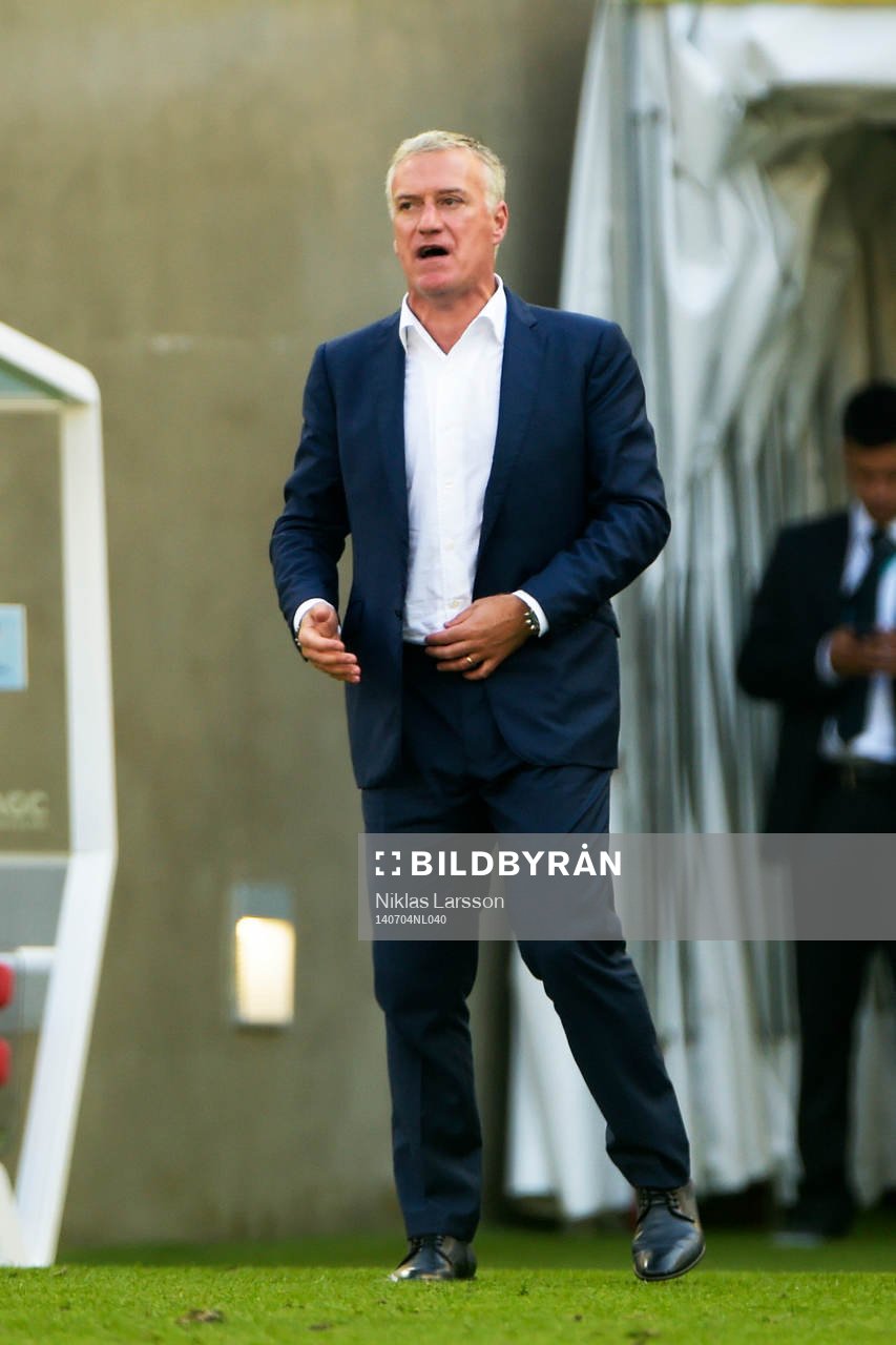 Frankrikes förbundskapten Didier Deschamps