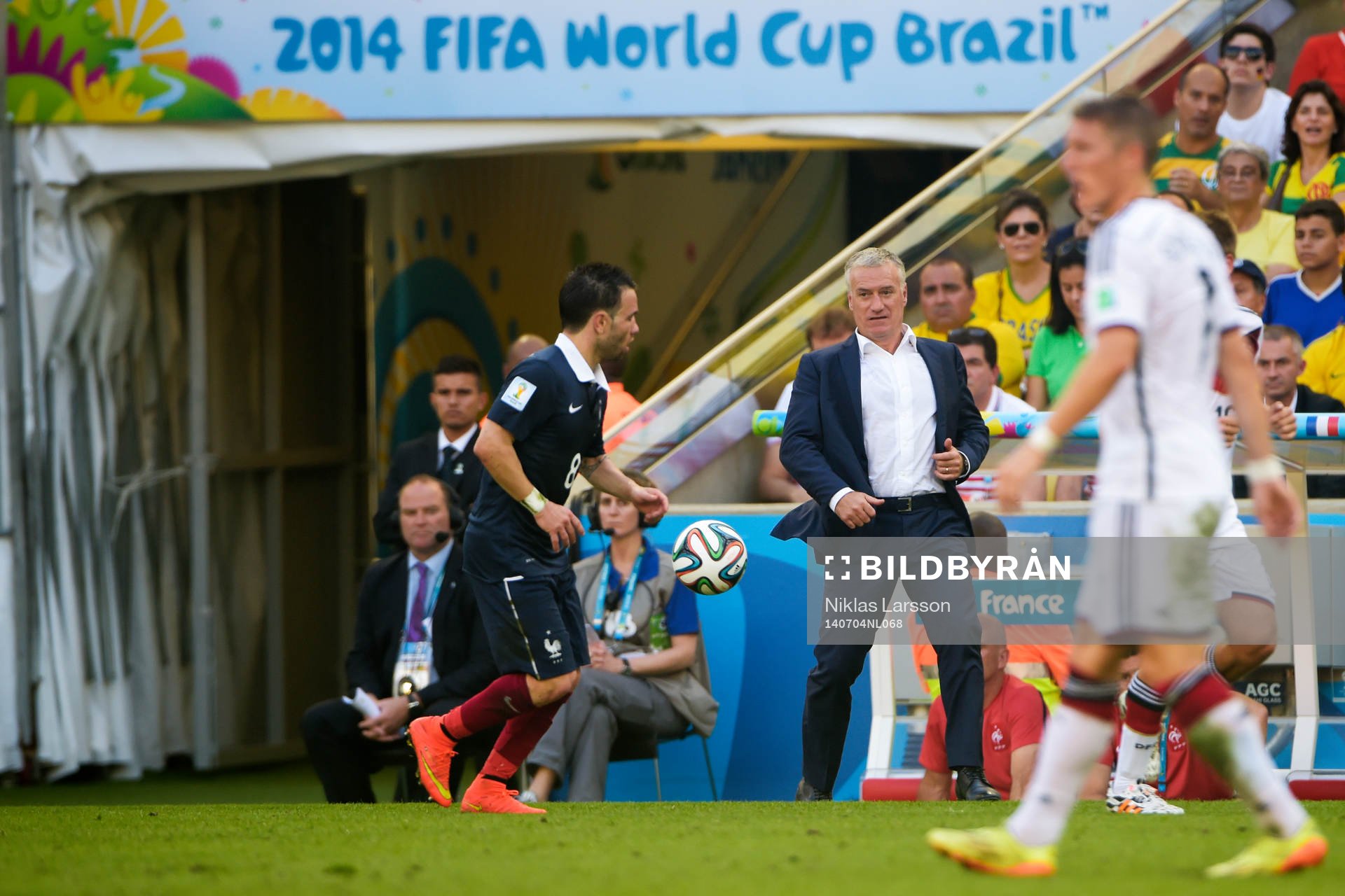 Frankrikes förbundskapten Didier Deschamps