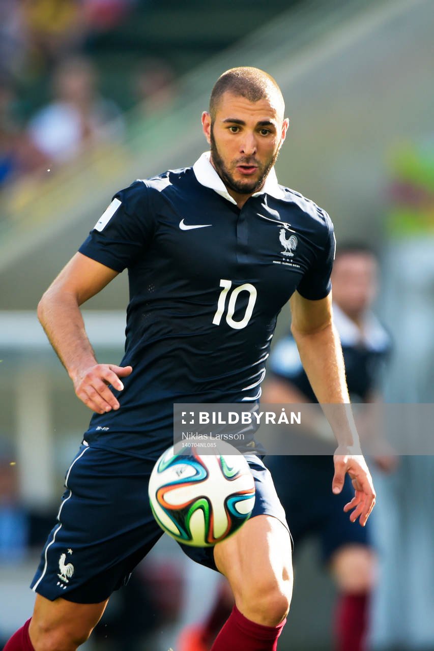 Frankrikes Karim Benzema