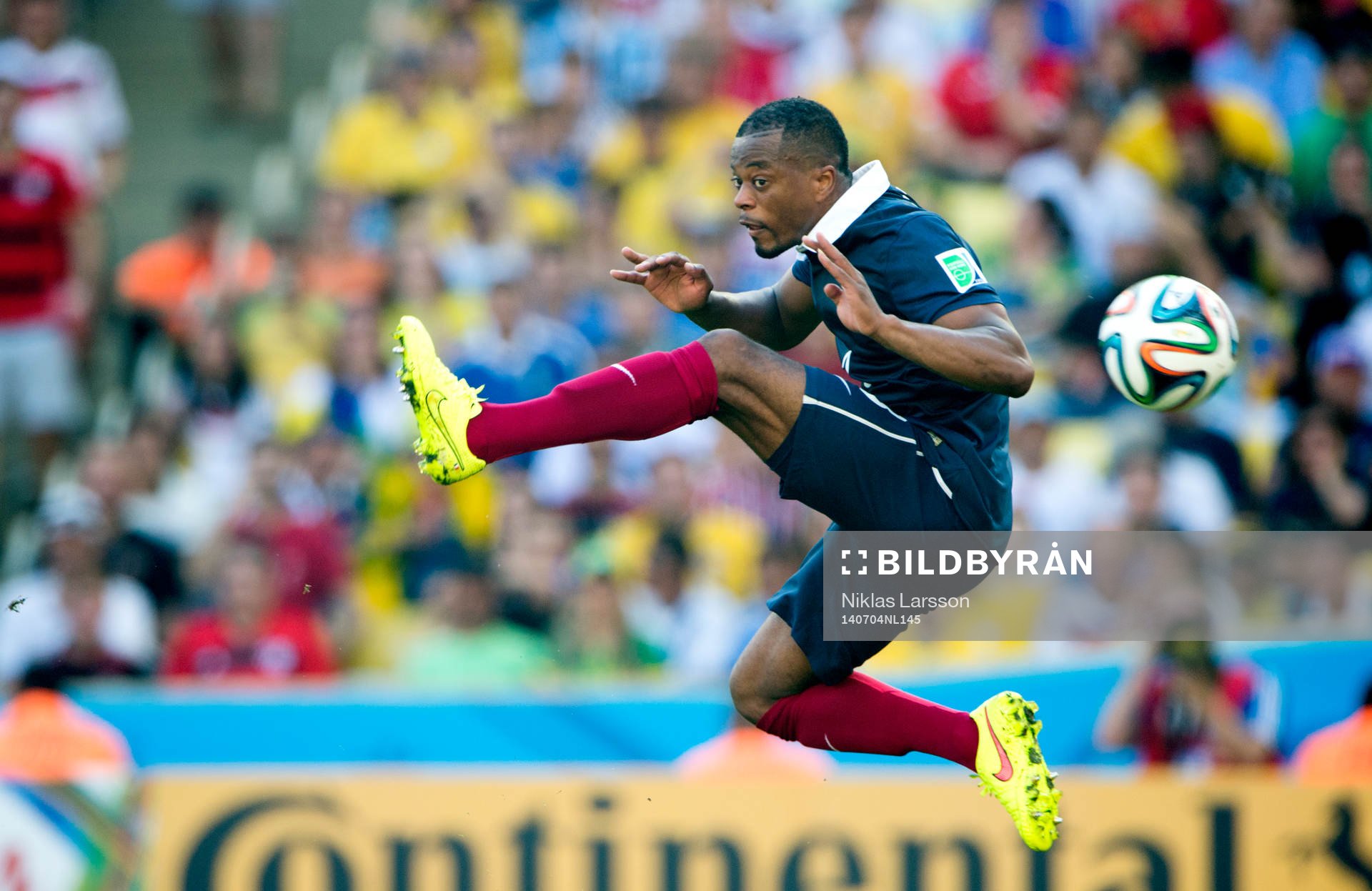Frankrikes Patrice Evra