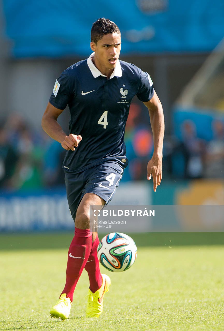 Frankrikes Raphael Varane