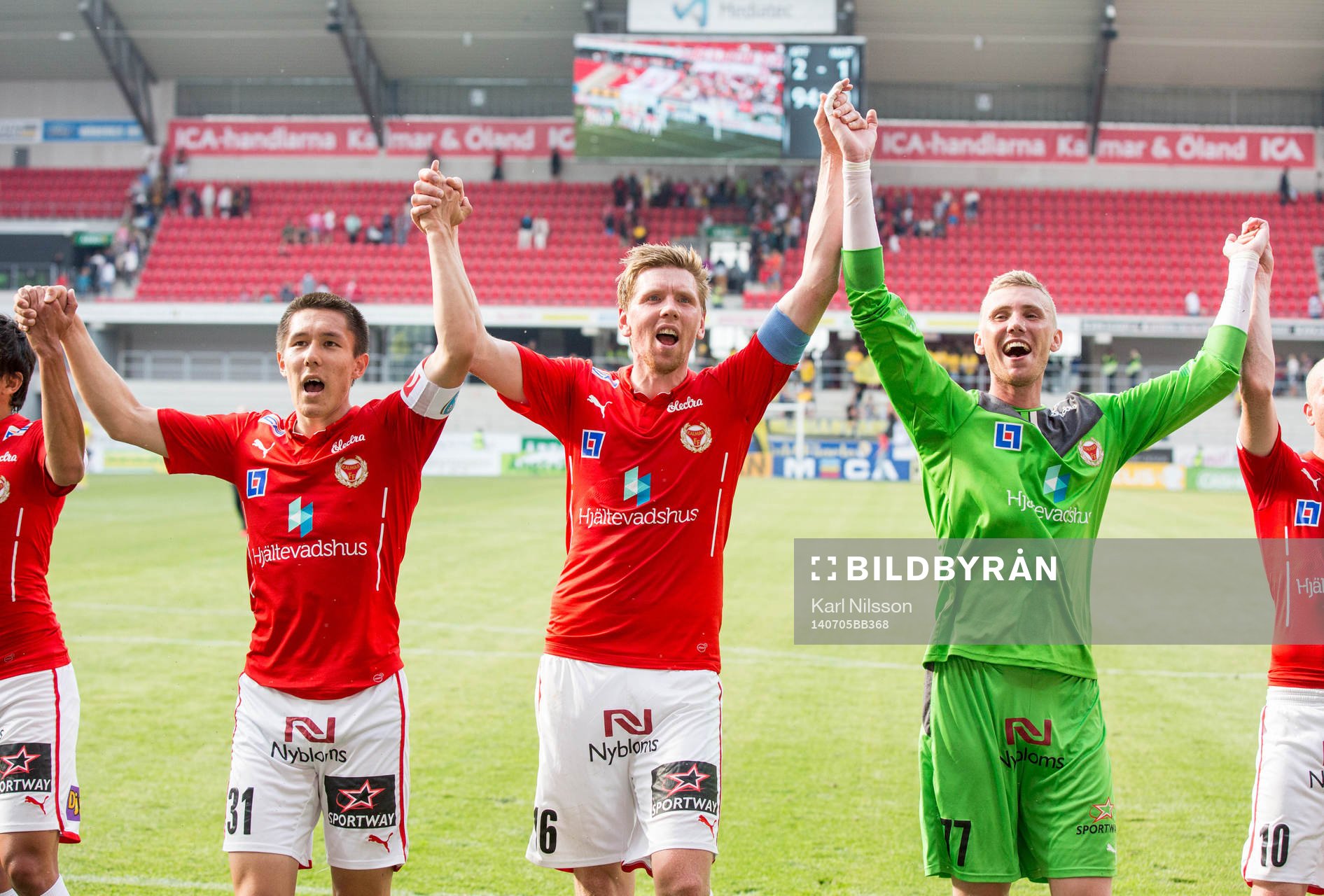 kalmars Sebastian Ramhorn, Kalmars David Elm och Kalmars