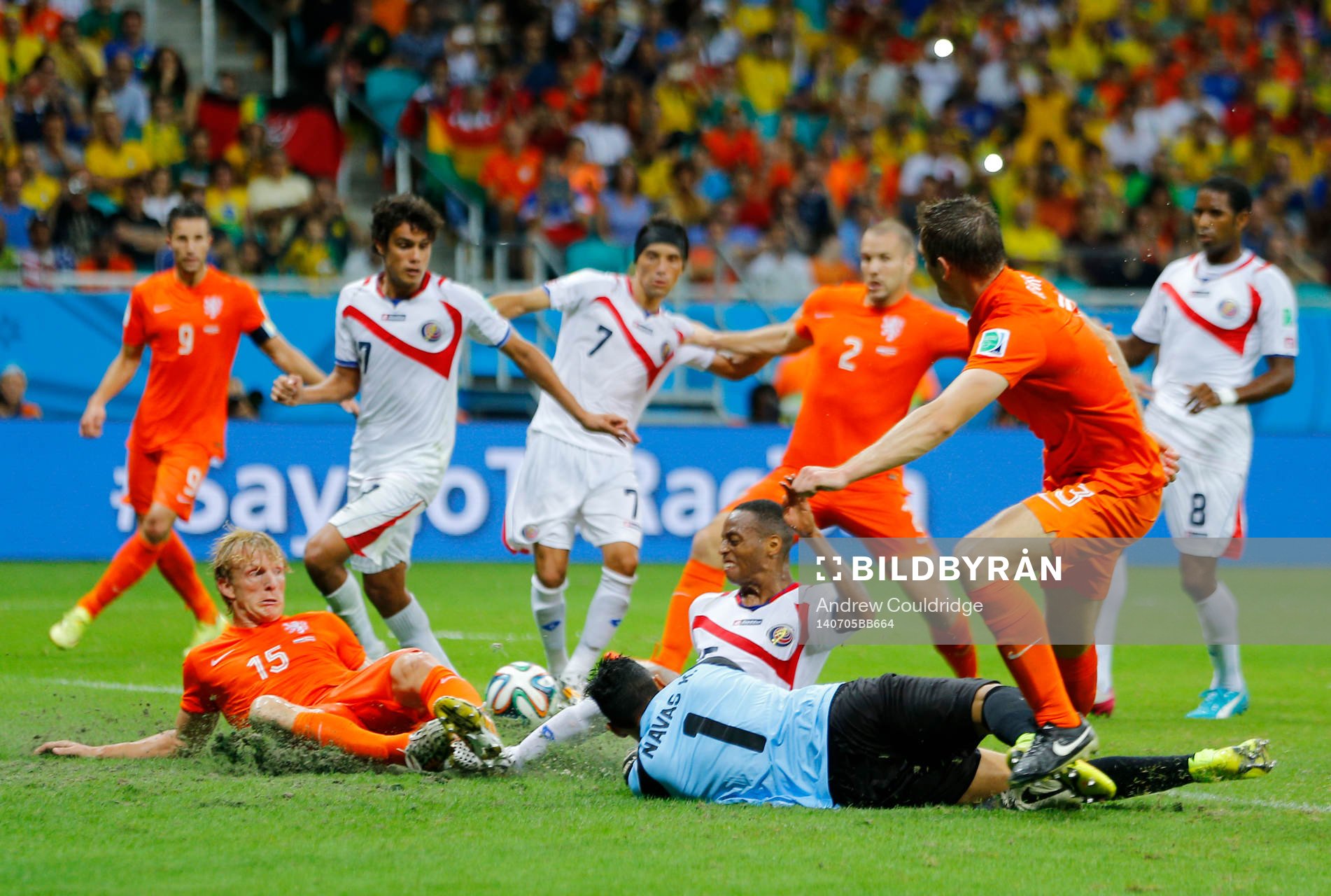 Football - Netherlands v Costa Rica - FIFA World Cup Brazil