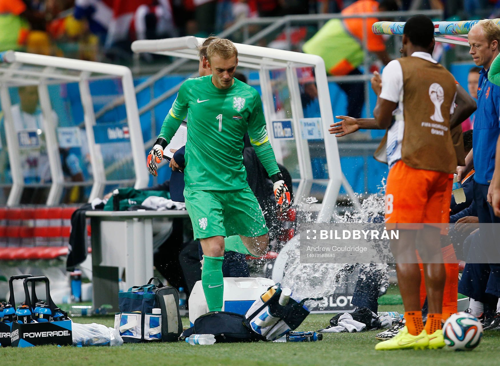 Football - Netherlands v Costa Rica - FIFA World Cup Brazil