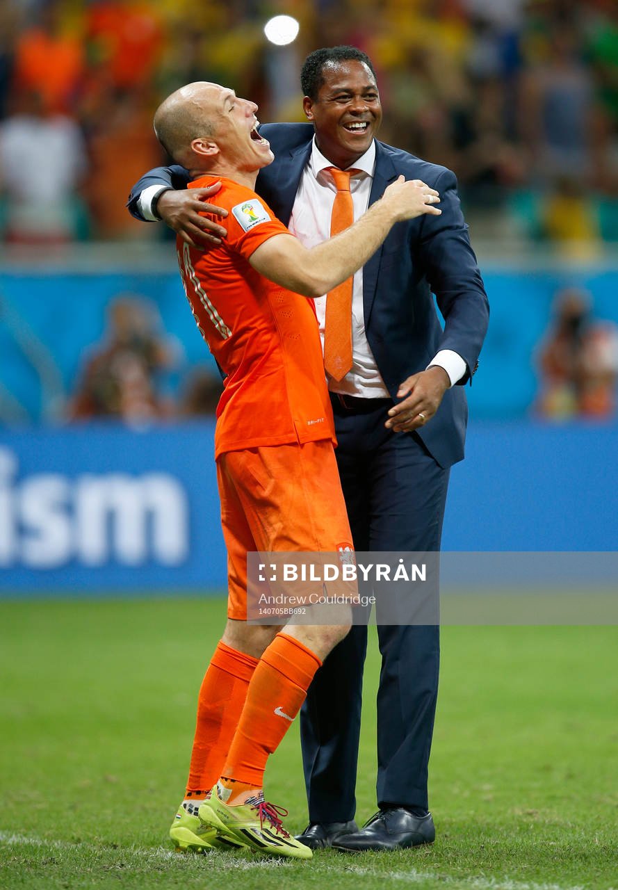  Football - Netherlands v Costa Rica - FIFA World Cup Brazil 2014 - Quarter Final - Arena Fonte Nova, Salvador, Brazil - 5/7/14
