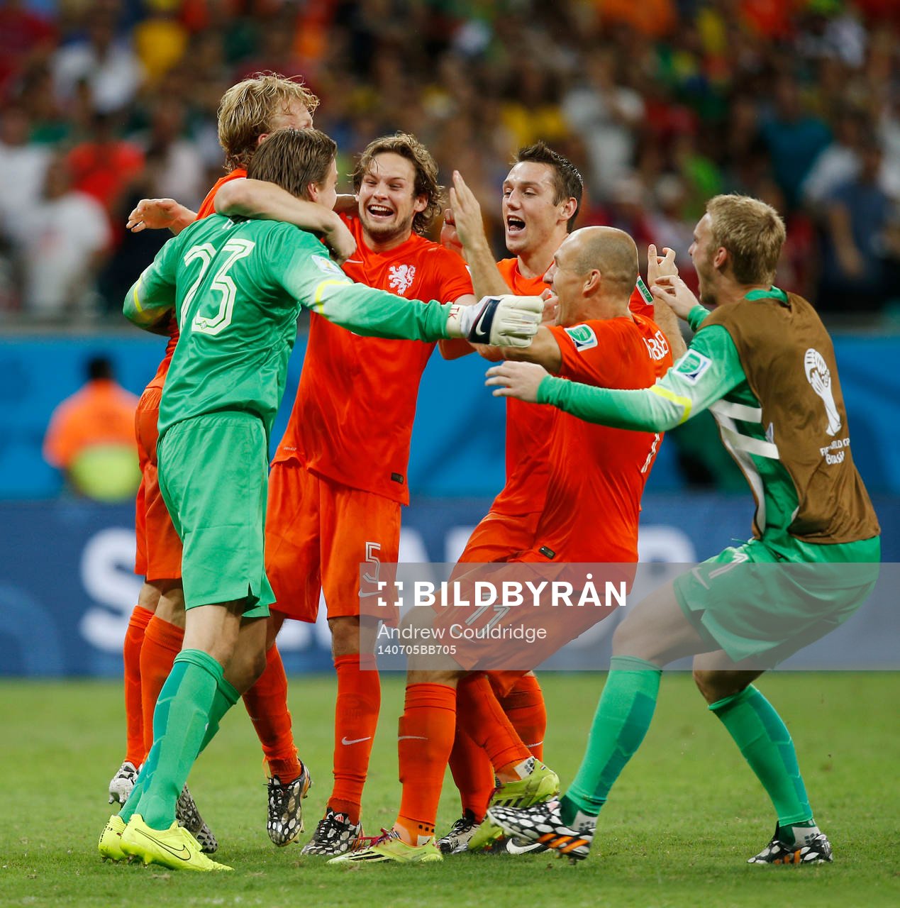 Football - Netherlands v Costa Rica - FIFA World Cup Brazil