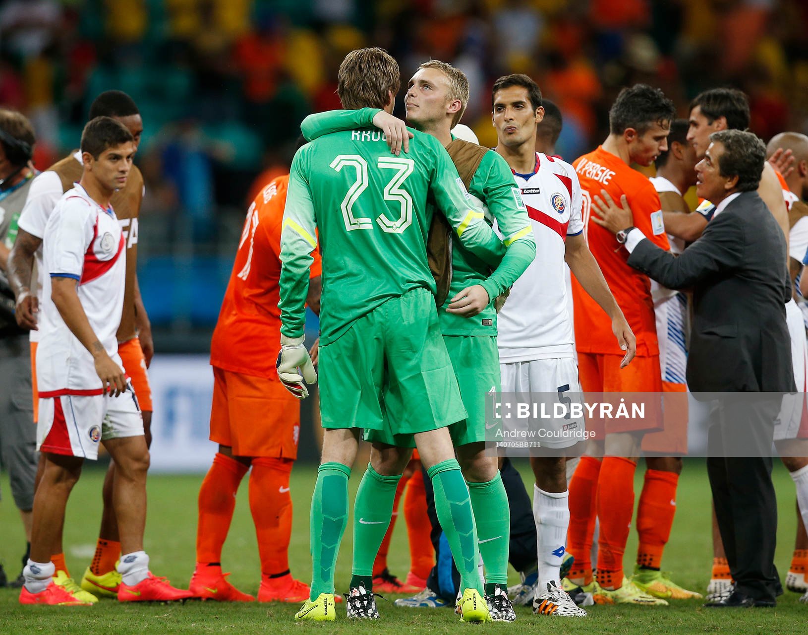 Football - Netherlands v Costa Rica - FIFA World Cup Brazil