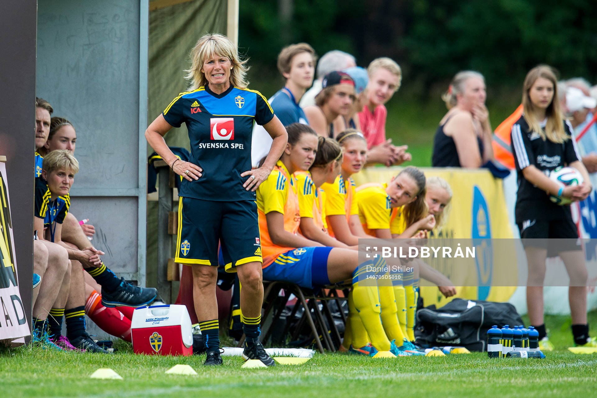 Sveriges förbundskapten Yvonne Ekroth