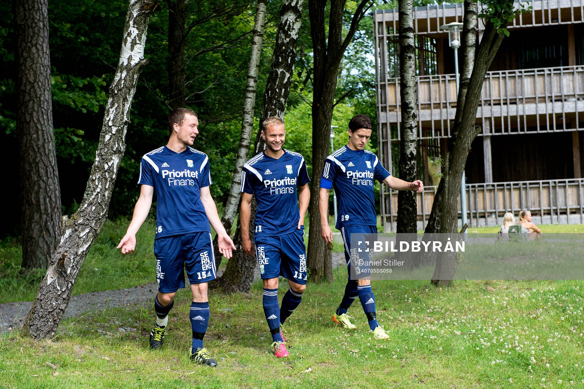 Jakob Johansson, Robin Söder och Lasse Vibe