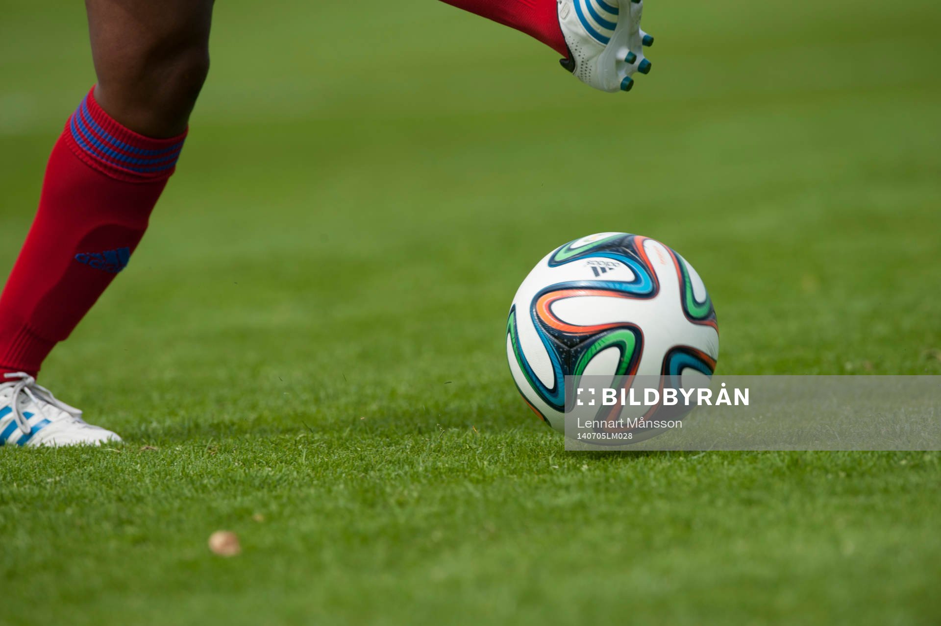 Bollkontroll i matchen i damallsvenskan mellan Vittsjö och