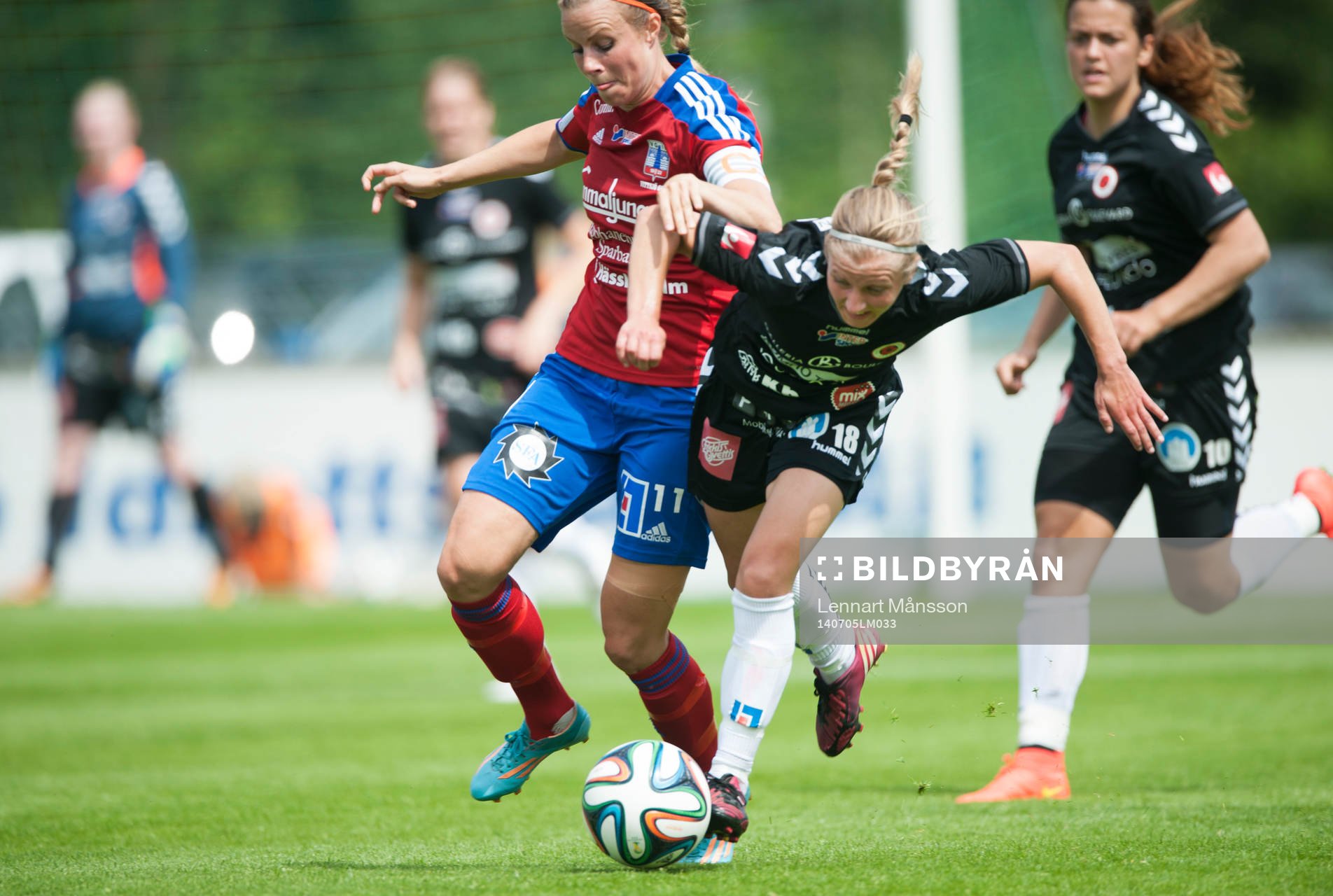 Vittsjös Sofie Andersson och Kristianstads Gudny Björk