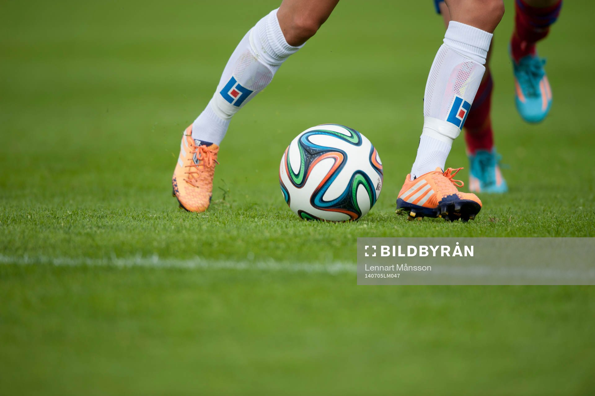 Bollkontroll i matchen i damallsvenskan mellan Vittsjö och