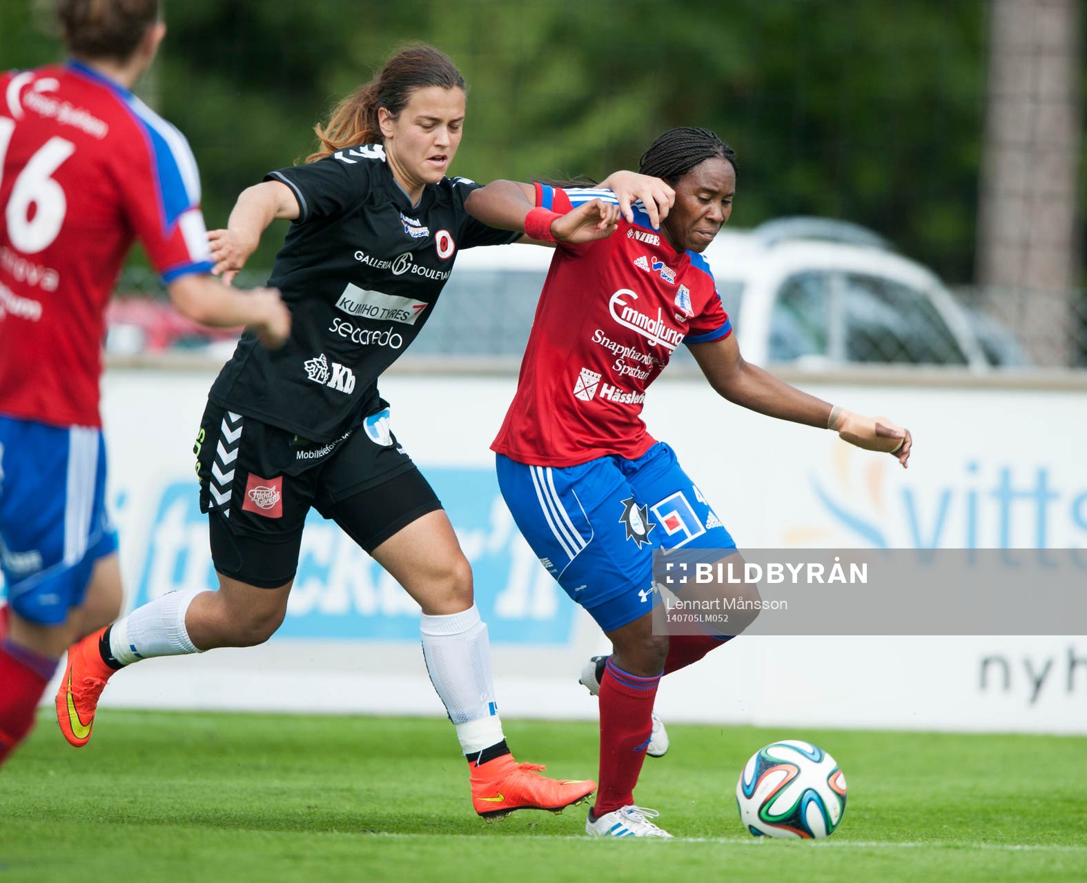 Kristianstads Marija Banusic och Vittsjös Ifeoma Dieke i