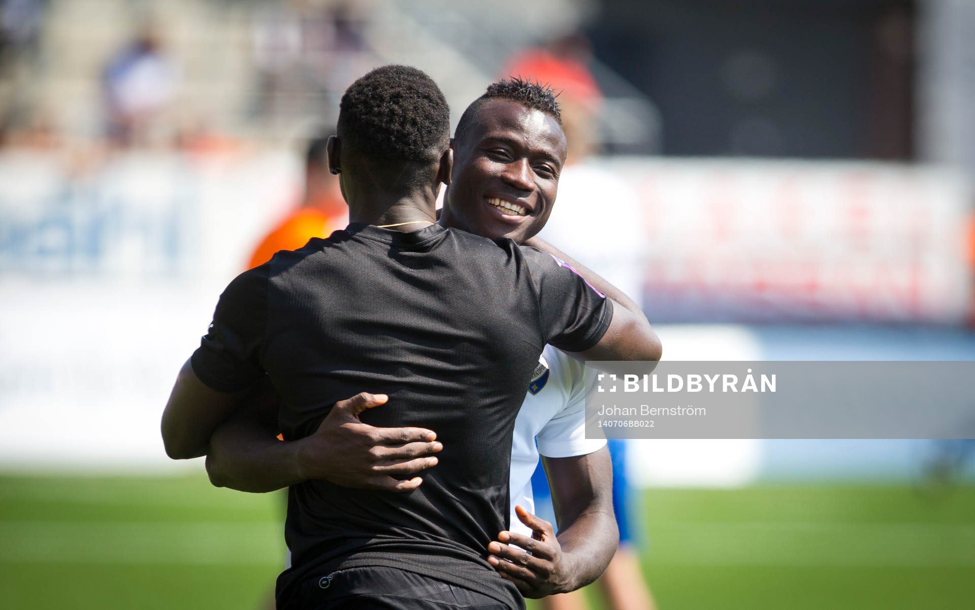 Norrköpings Alhaji Kamara och Örebros Alhassan Kamara
