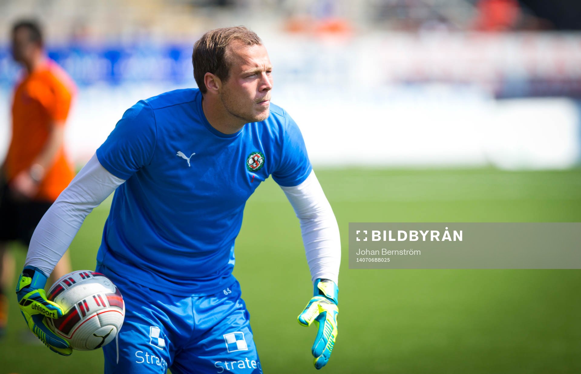 Örebros målvakt Ludwig Bergström