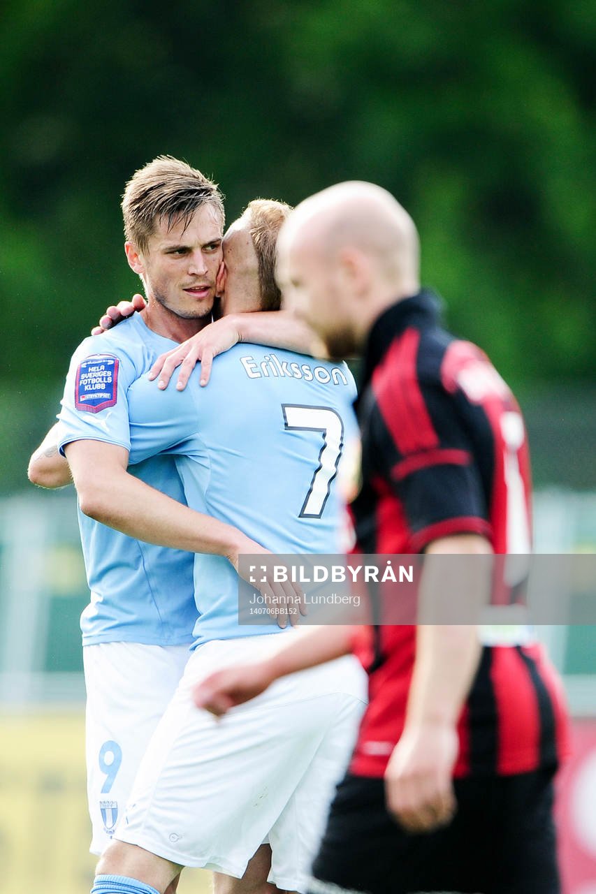 Malmö FFs Markus Rosenberg jublar