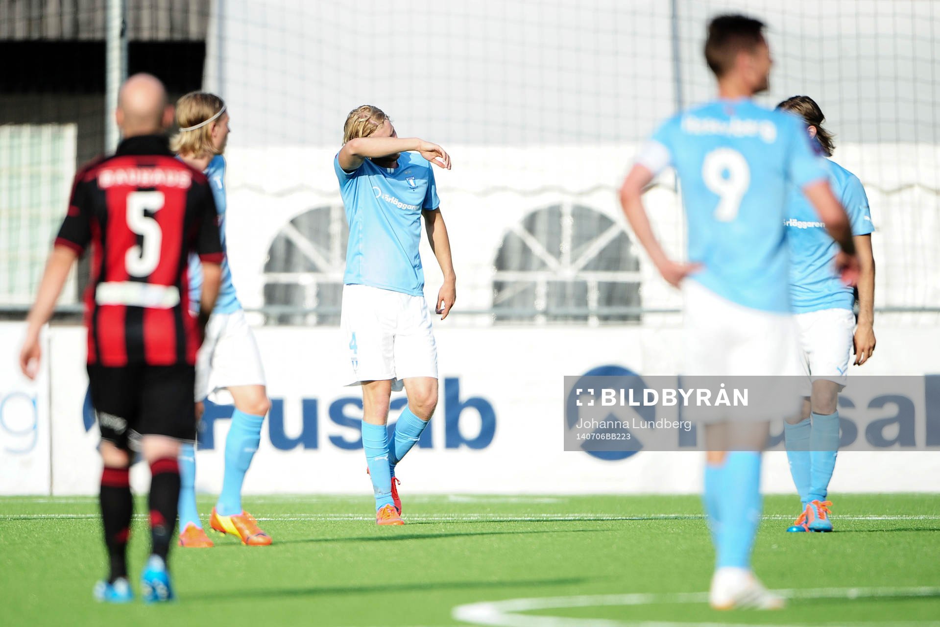 Malmö FFs spelare deppar