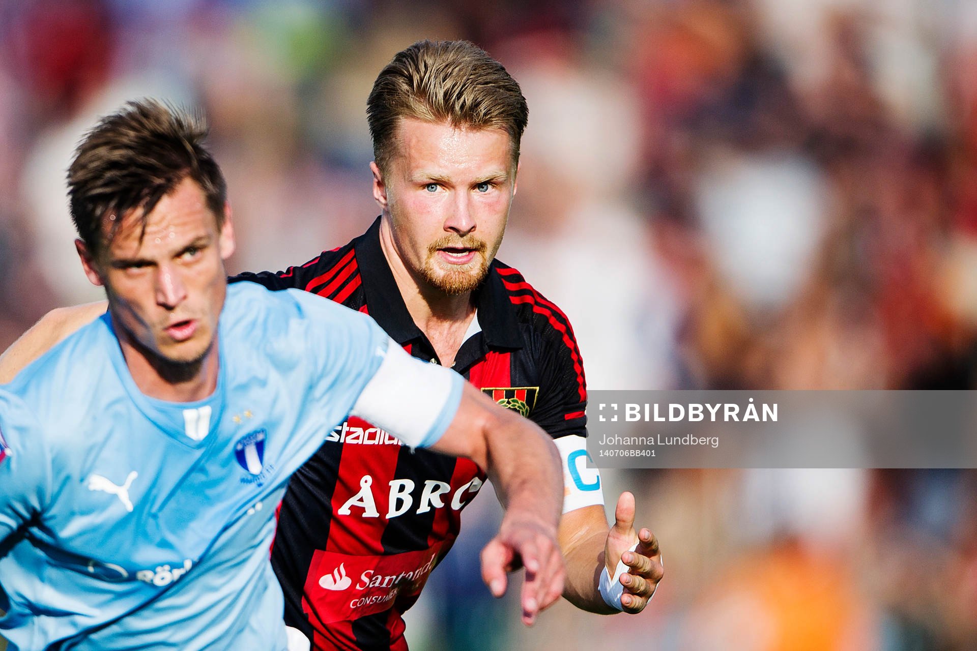 Brommapojkarnas Jacob Une Larsson bakom Malmö FFs Markus