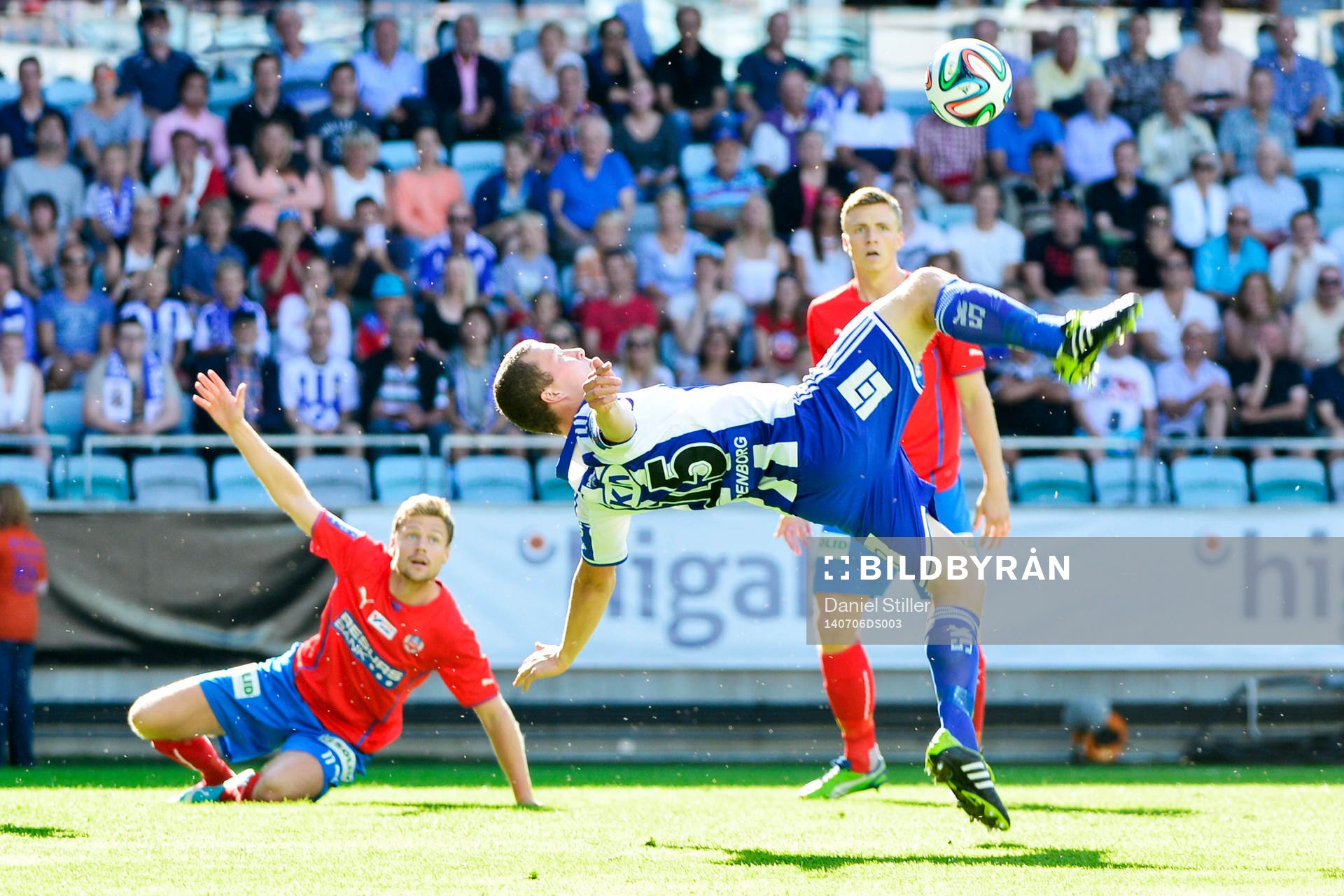 IFK Göteborgs Jakob Johansson cykelsparkar