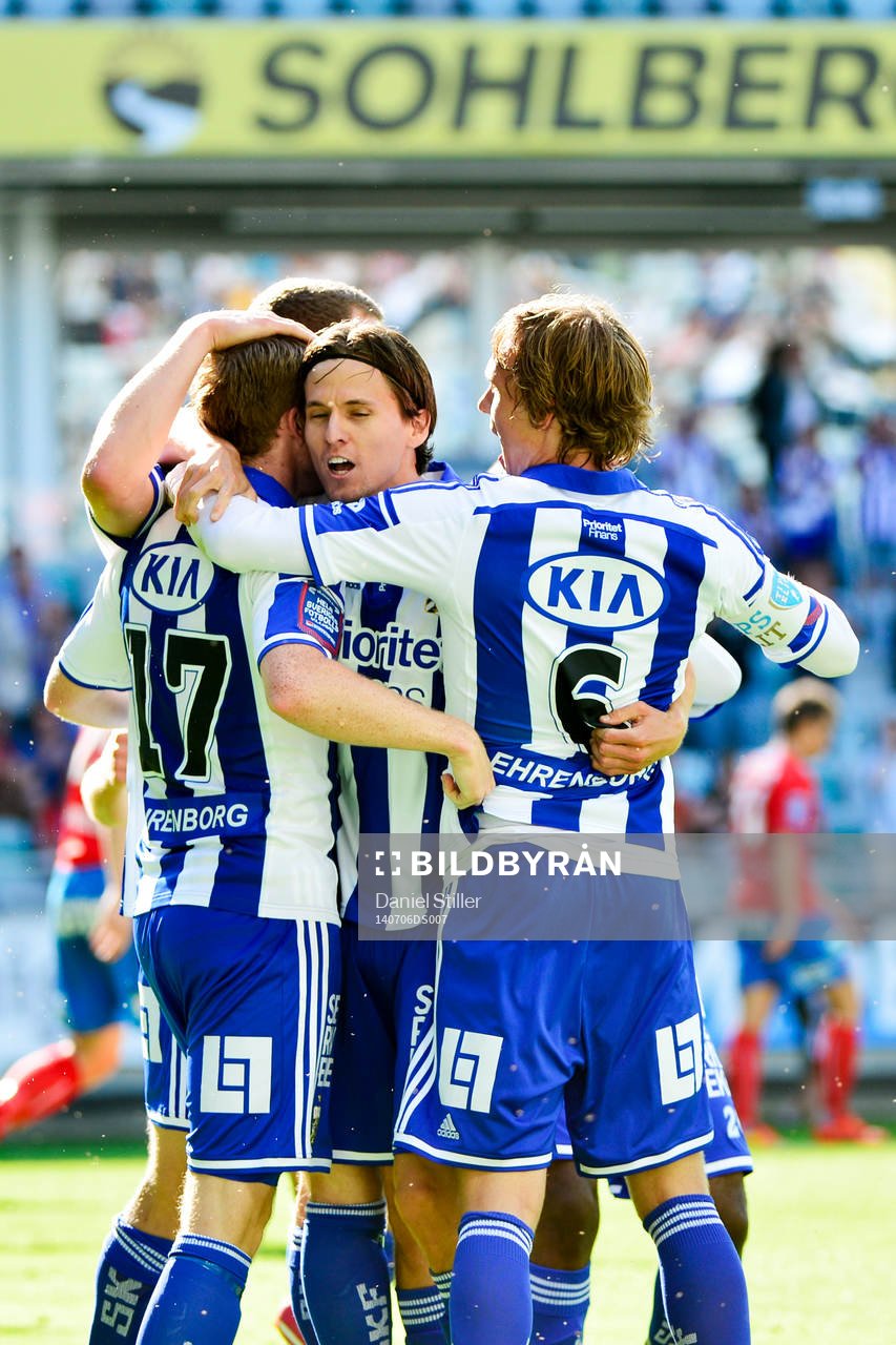 IFK Göteborgs Lasse Vibe jublar