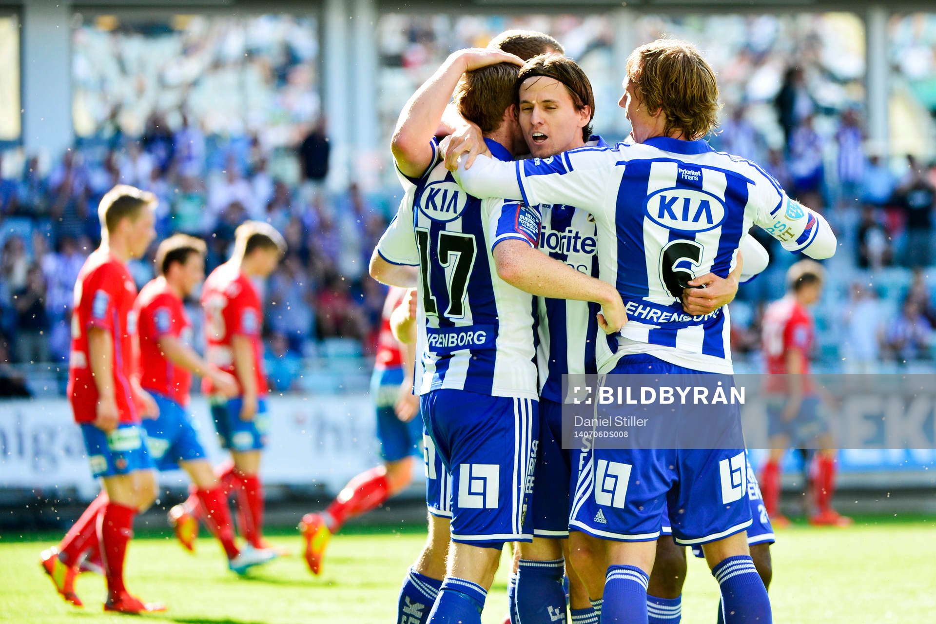 IFK Göteborgs Lasse Vibe jublar