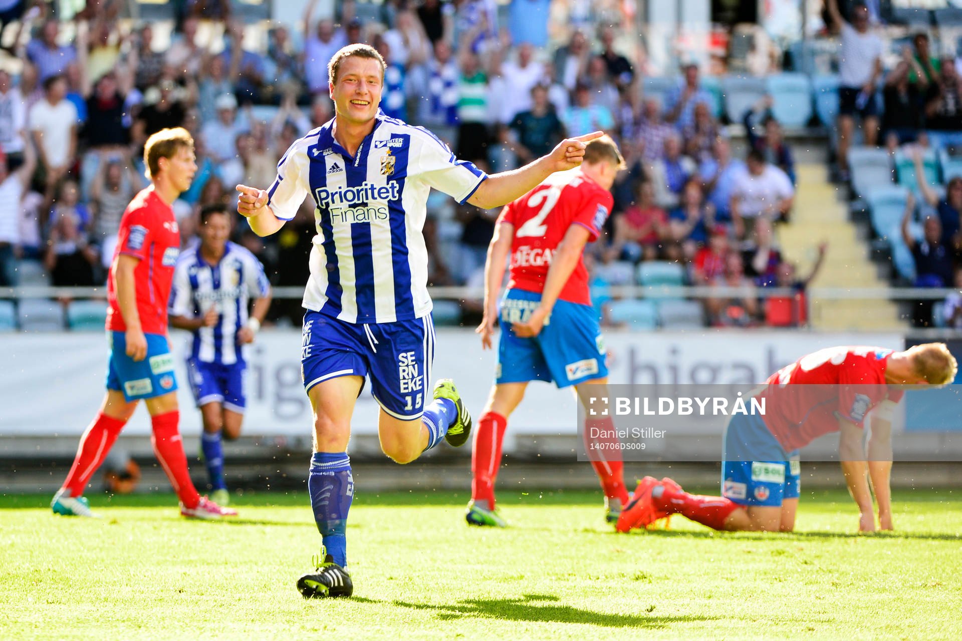 IFK Göteborgs Jakob Johansson jublar
