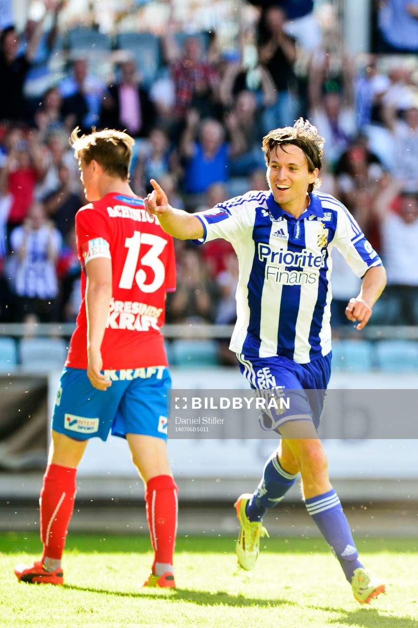 IFK Göteborgs Lasse Vibe jublar