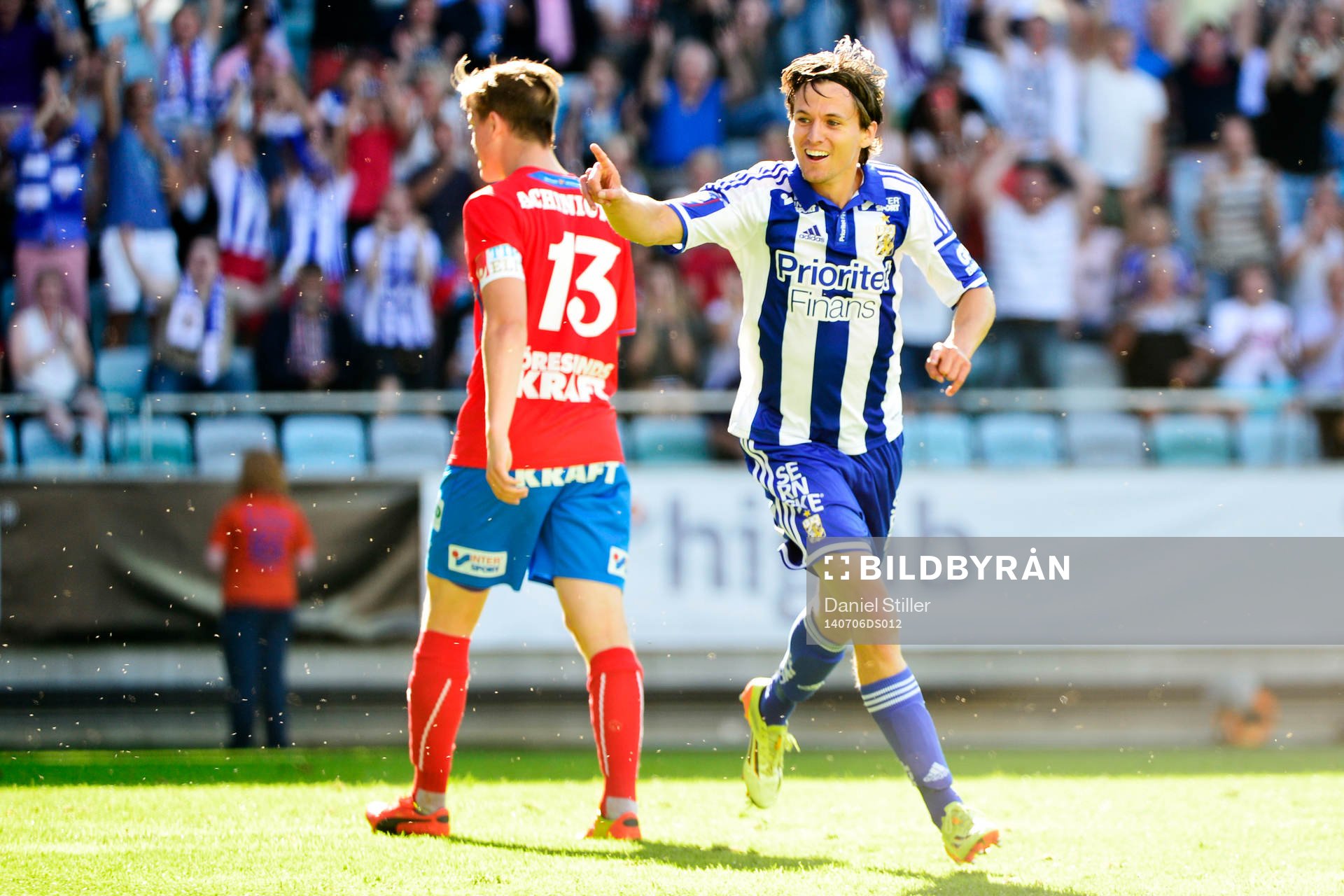 IFK Göteborgs Lasse Vibe jublar