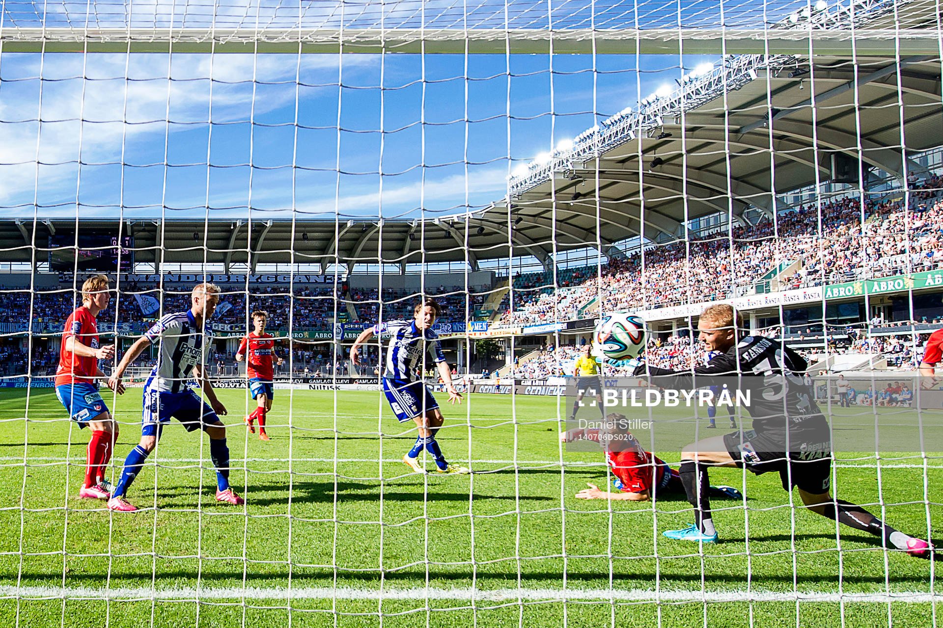 under fotbollsmatchen i Allsvenskan mellan IFK Göteborg