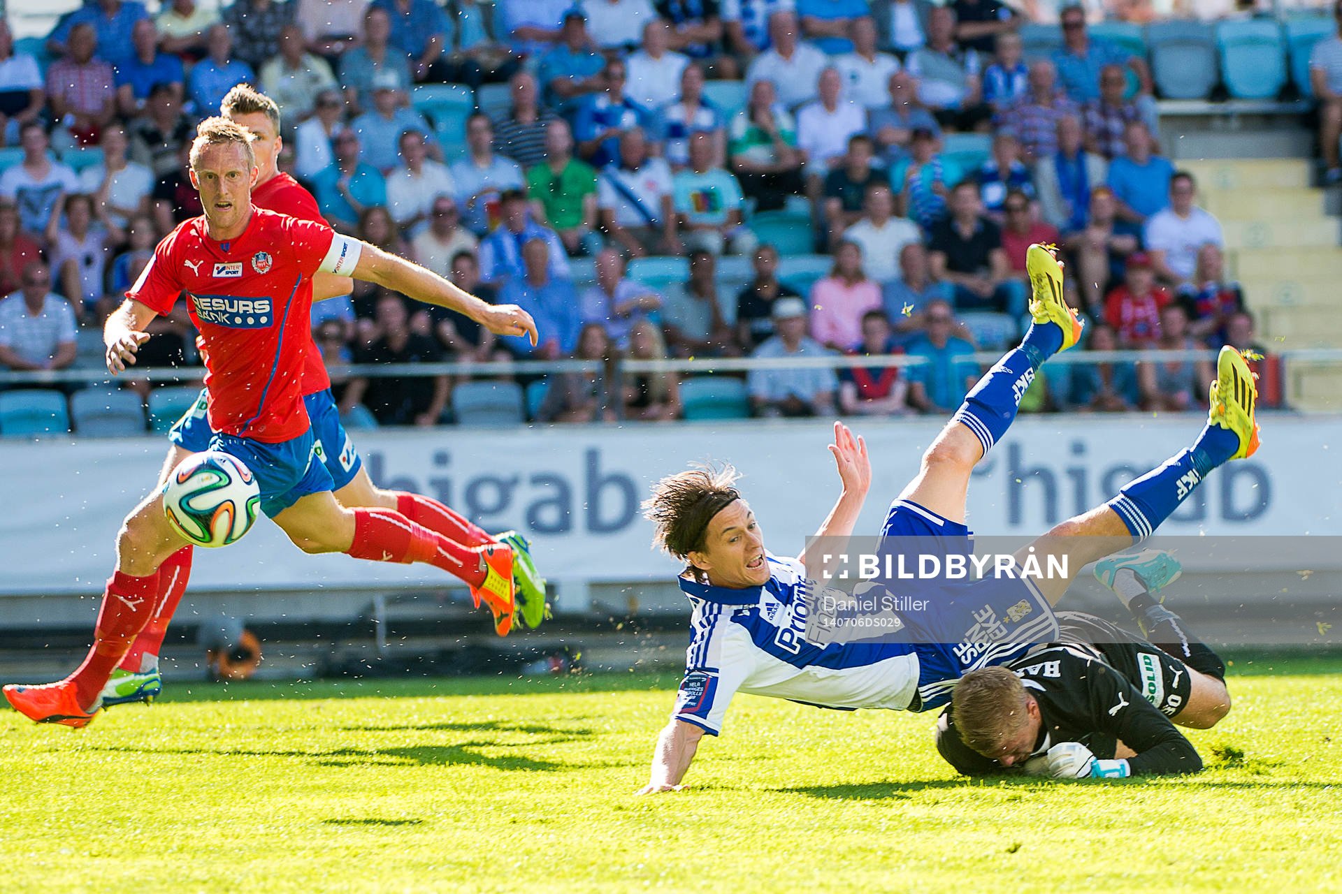 IFK Göteborgs Lasse Vibe åker på en åktur av